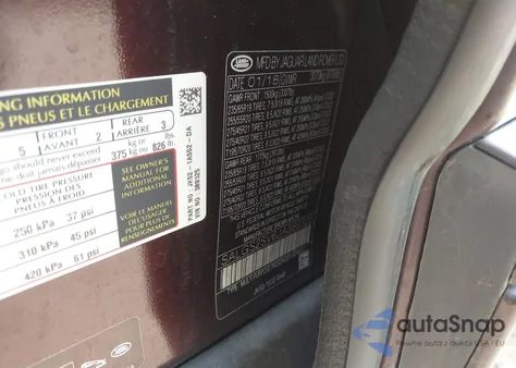 2018 Land Rover Range Rover 3.0L V6 Supercharged Hse из США, поврежденный, VIN SALGS2SV6JA389325